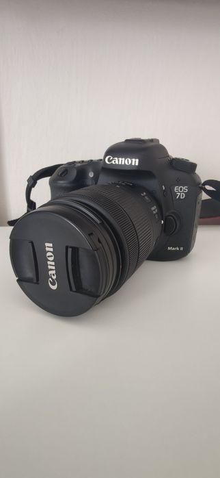 Canon eos 7d Mark II + obiektywy, baterie, karty pamięci.