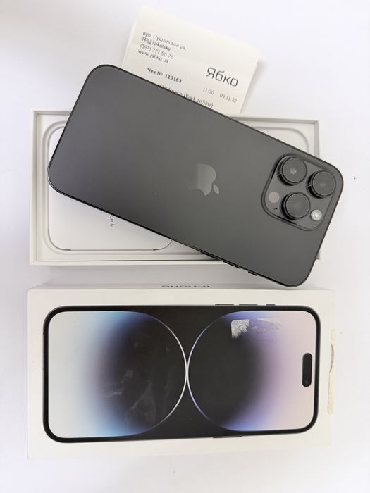 Iphone 14 Pro max 128 gb E-sim Black