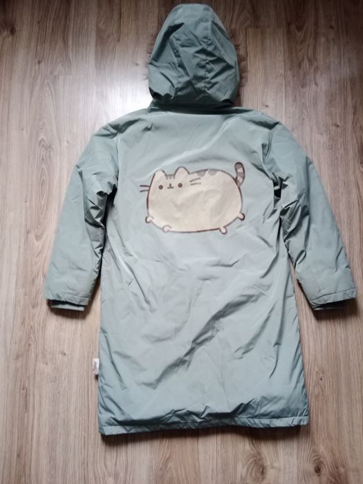 Kurtka zimowa Pusheen i bluza r. 158