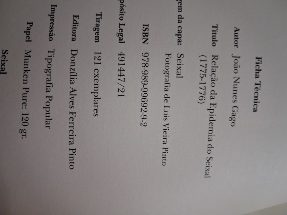 Tratado médico das águas - Seixal