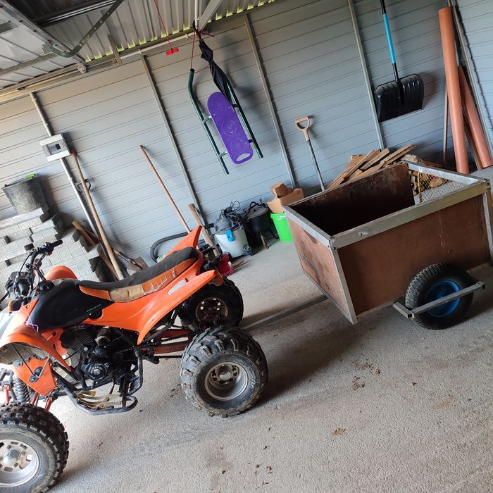 Quad ATV shineray 250 przyczepka