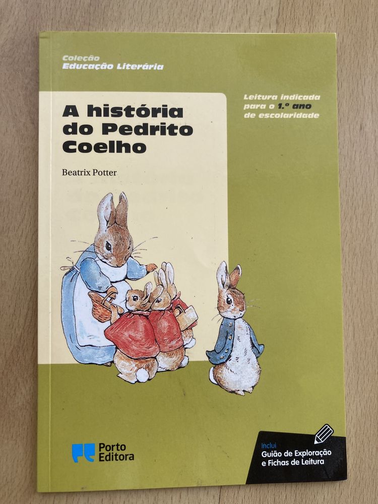 Livro “A história do pedrito coelho”