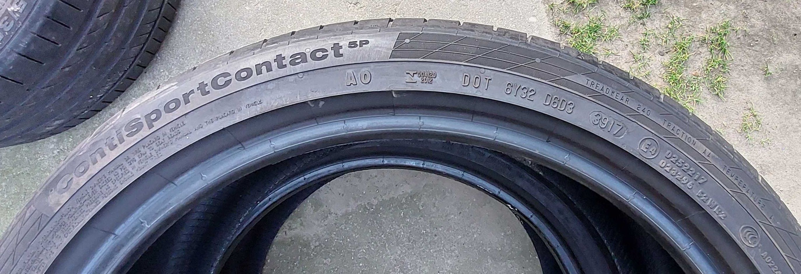 255/35/19 Continental ContiSportContact 5P !!! 6 mm !!!