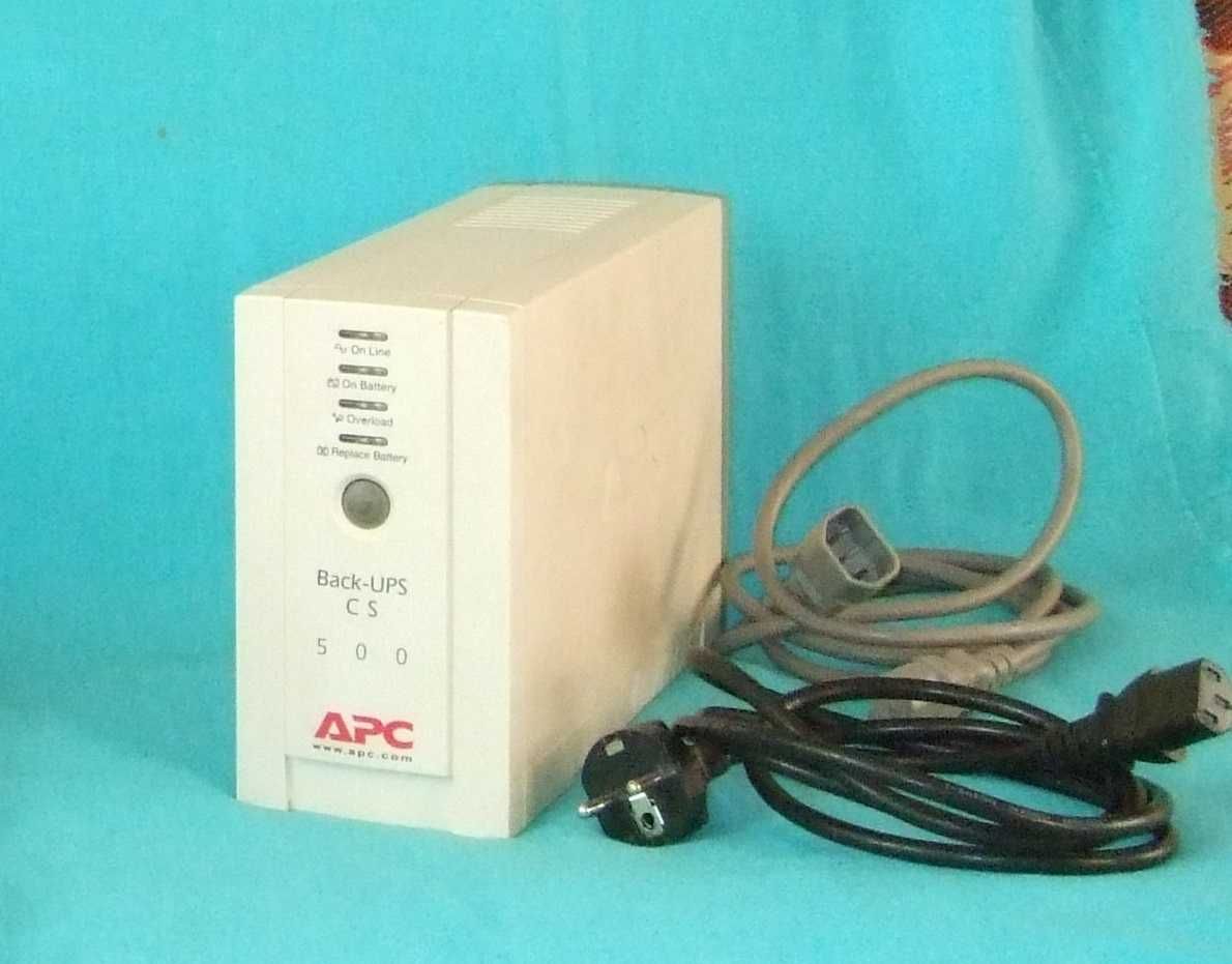 Бесперебойник APC Back-UPS CS 500 VA (без аккумулятора)