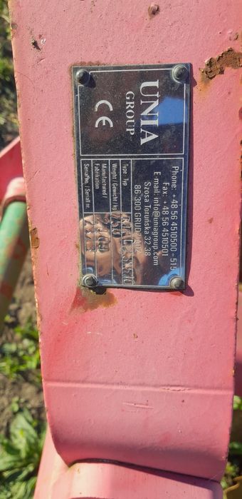 Przyczepa do zbioru zielonki talerzówka  .Likwidacja  gospodarstwa