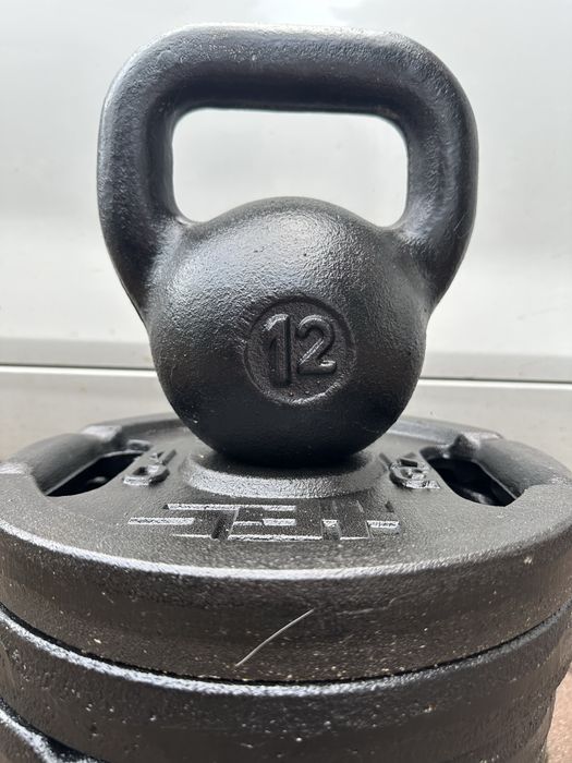 Kettlebell żeliwny 12 kg StrongFactory Producent Najtaniej