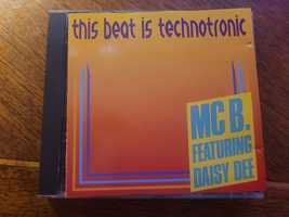 Maxi CD MC B. feat.Daisy Dee - This Beat is Technotronic 1990 DanceStr