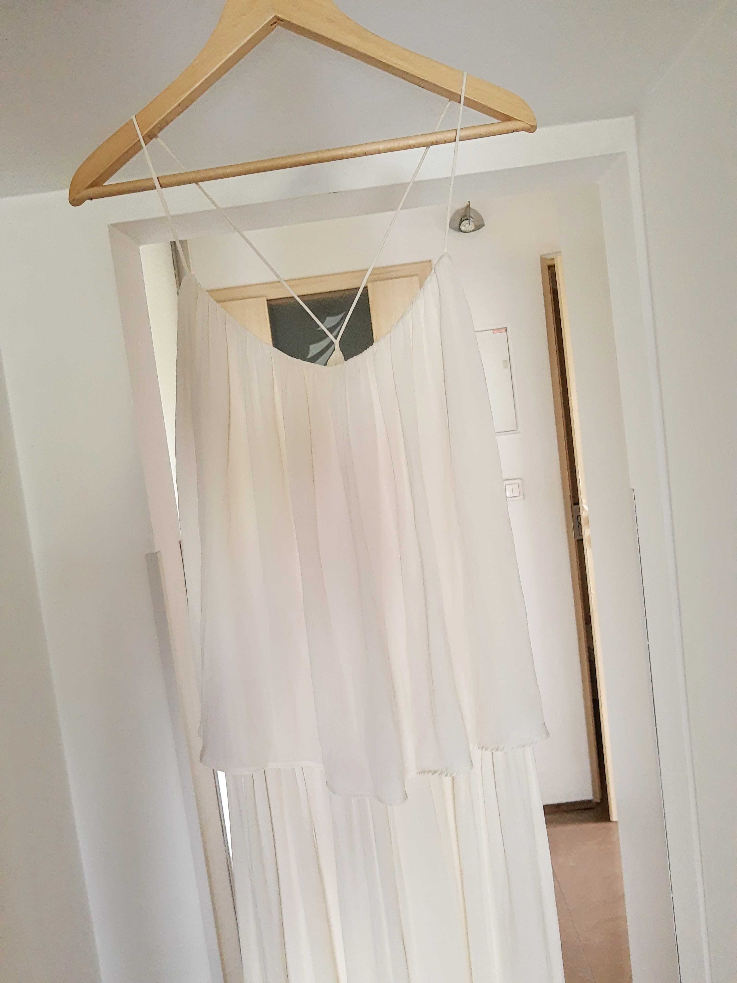 Sukienka koktajlowa Zara Basic maxi viralowa w stylu boho