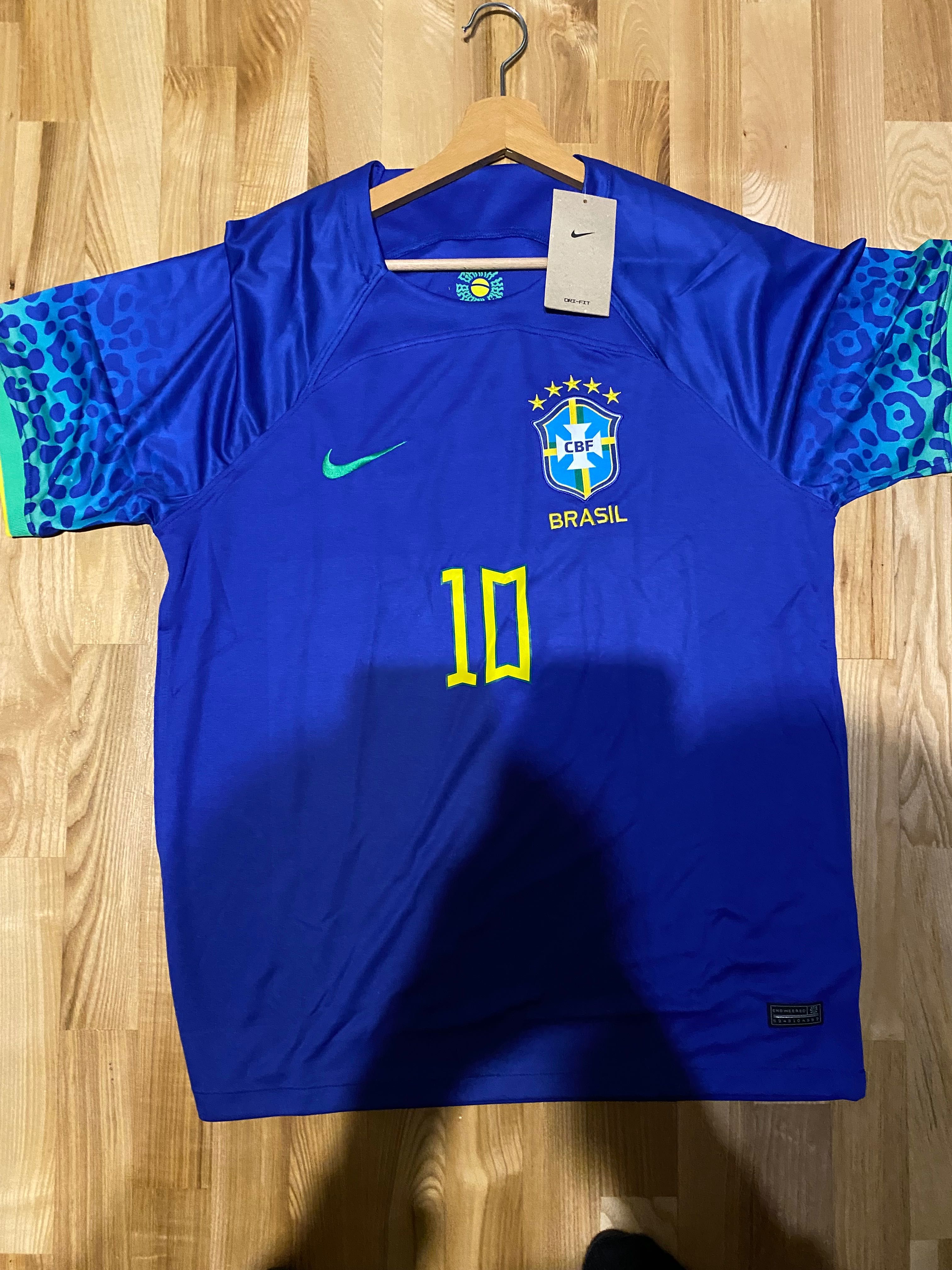 Koszulka Brazylia Neymar Jr Niebieska