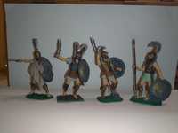 Металеві солдатики олов'яні фігурки грецьких воїнів македонців