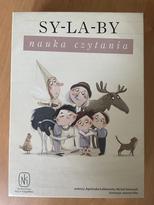 SY-LA-BY nauka czytania gra nasza ksiegarnia