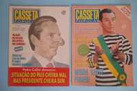 CASSETA POPULAR - 2 Revistas , humor e sociedade, Editora Toviassu