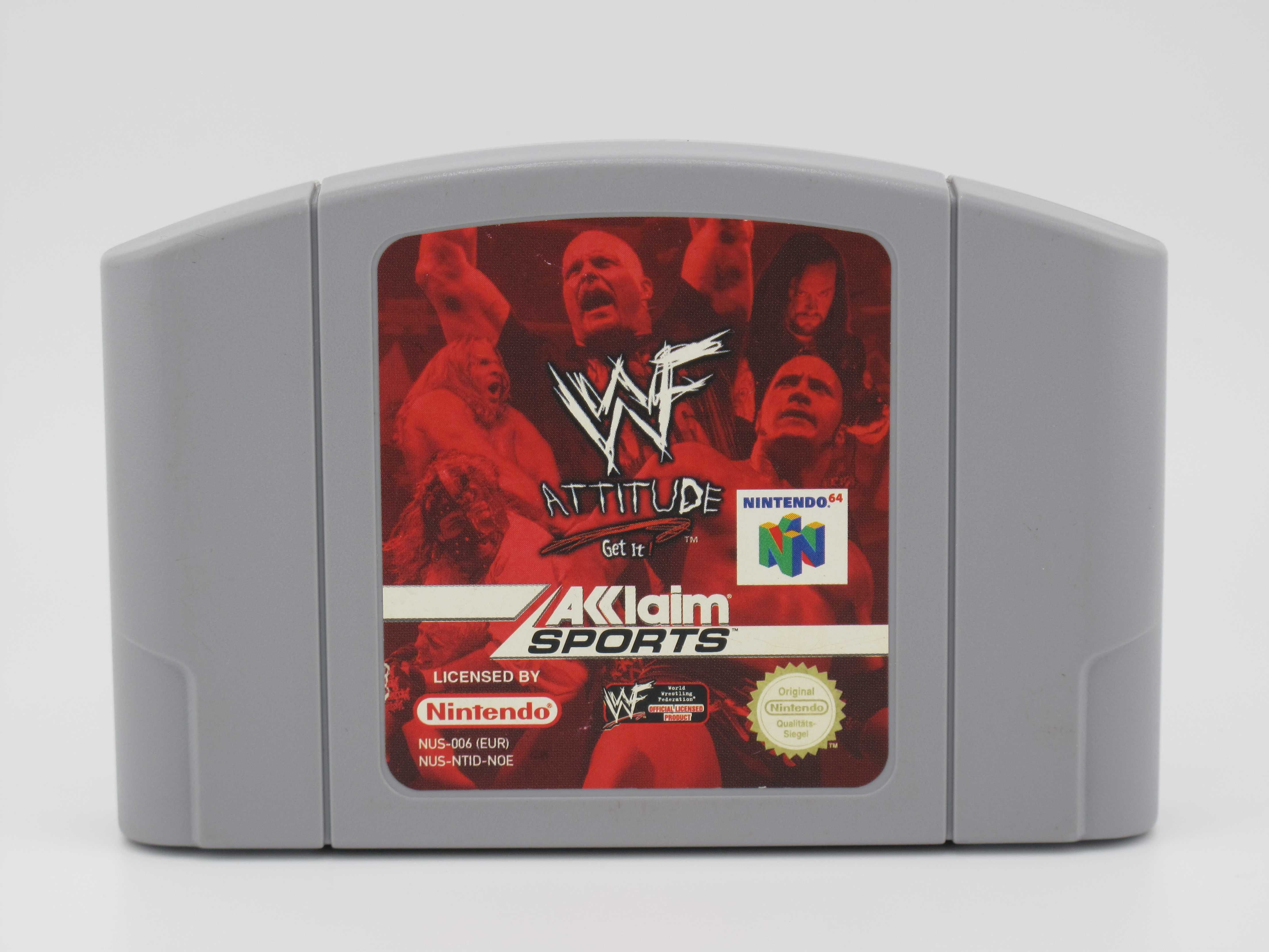 WWF Attitude Get It - N64 / Nintendo 64