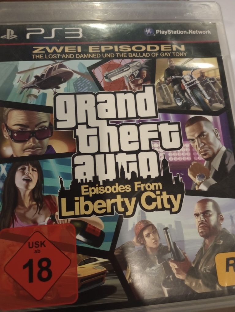 PS3 GTA Libertyn City PlayStation 3