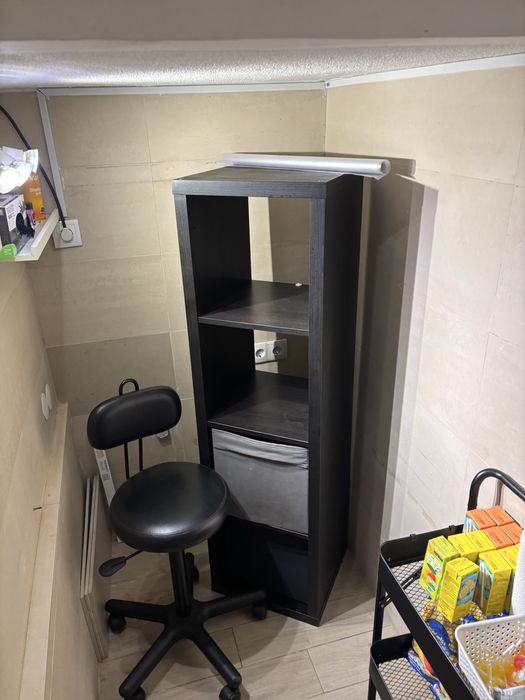 Estante nova ikea castanho escuro