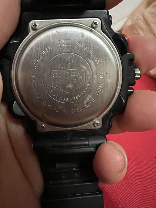 Наручний годинник чоловічий g-shock gw-a1100adwr