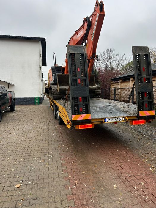 Usługi transportowe wywrotkami, wynajem kontenerów ,auto laweta.