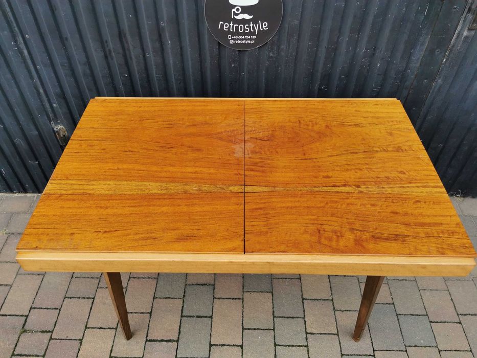 Stół rozkładany TATRA Nabytok, Czechosłowacja '60, PRL Design, RETRO