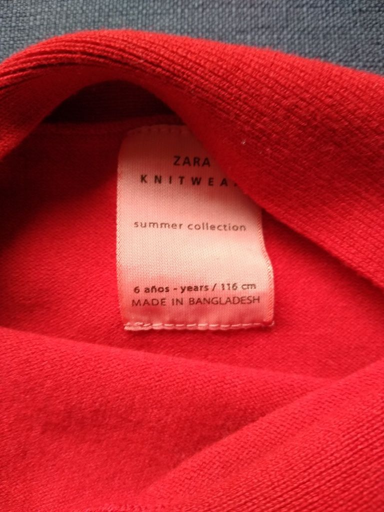 Sweter sweterek Zara dla dziewczynki