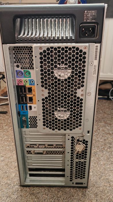 Komputer serwer HP Z820 2xE5, 128Gb Ram, Gtx1060, gaming ai proxmox