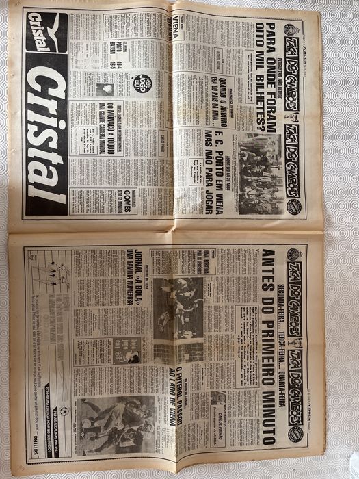 Jornal A Bola 28 Maio 1987 (FCP Campeao da Europa) Jornal Completo