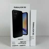 Новий SAMSUNG A34 5G 6/128 Гб Чорний SM-A346B/DSN телефон/смартфон