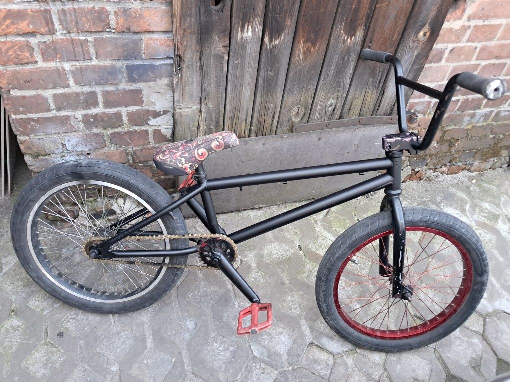 Bmx wyczynowy nowe podzespoły kola 20 cali