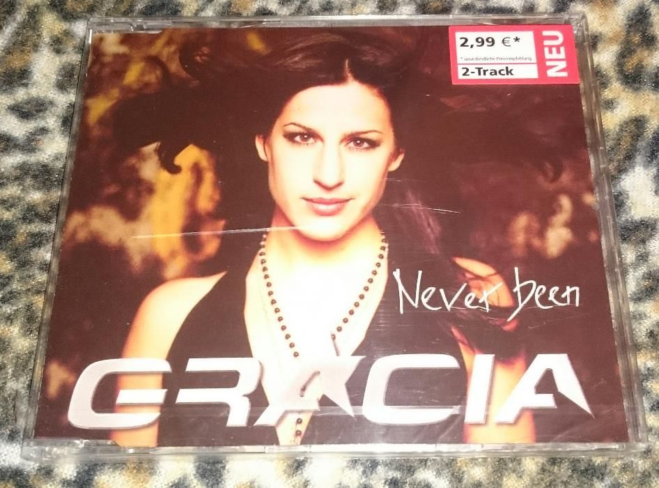 Oryginalny singiel CD Gracia - Never Been NOWY