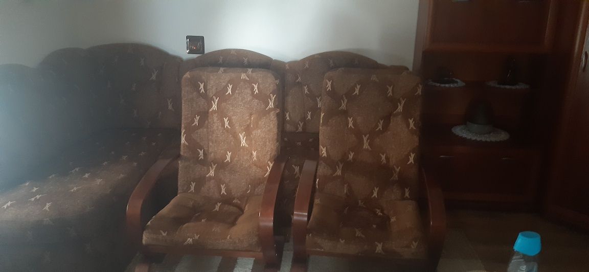 Narożnik, rogówka, komplet wypoczynkowy + 2 fotele gratis