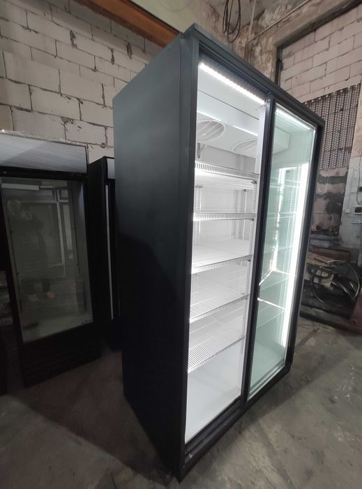 Холодильна шафа вітрина Inter 950 Антрацит. Гарна якість