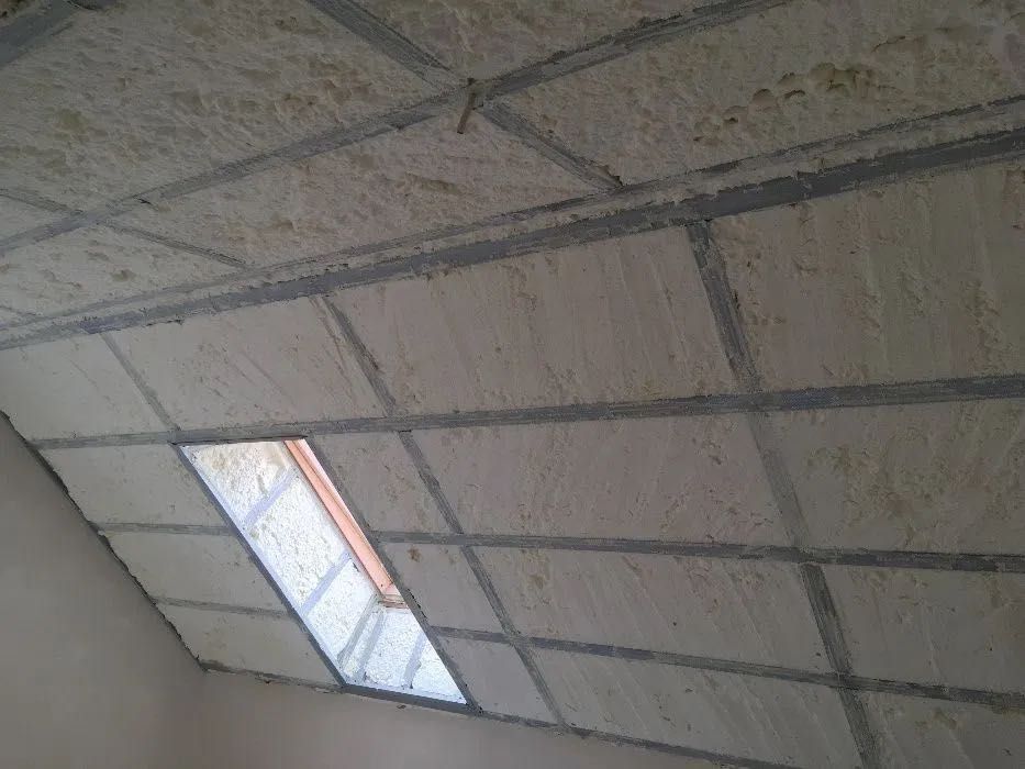 Ocieplenie pianką, natrysk piany pur, ocieplenie dachu, poddasza