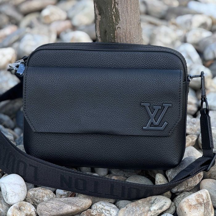 Чоловіча брендова сумка -месенджер через плече Fastlin Louis Vuitton