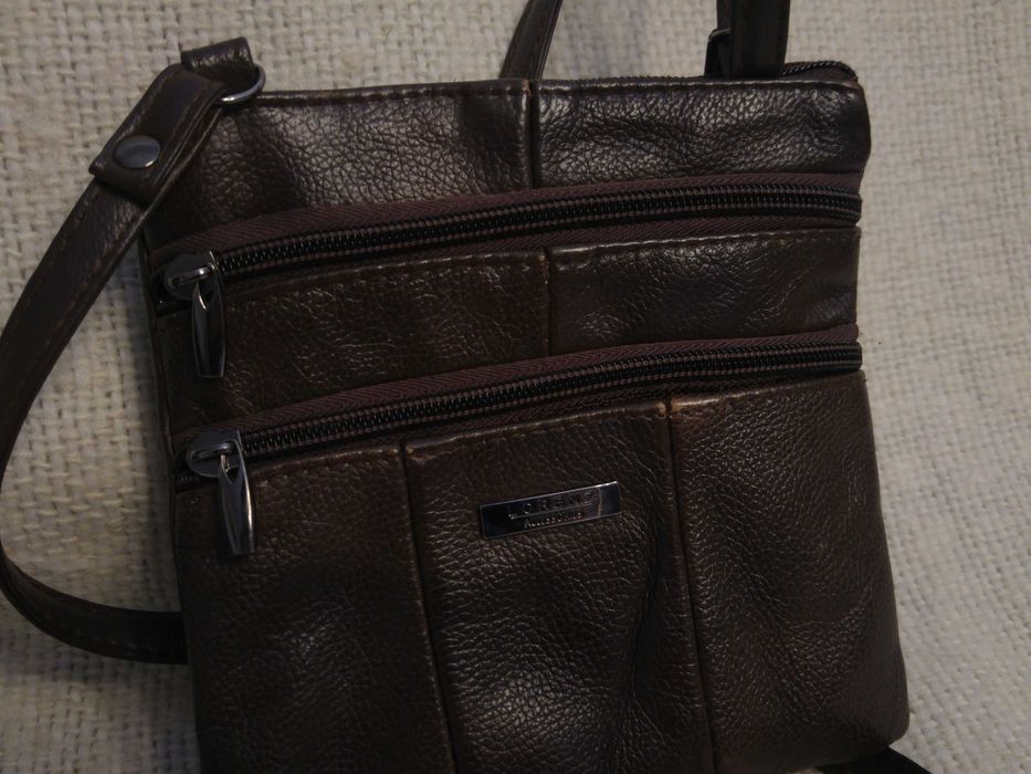 Torebka skórzana damska