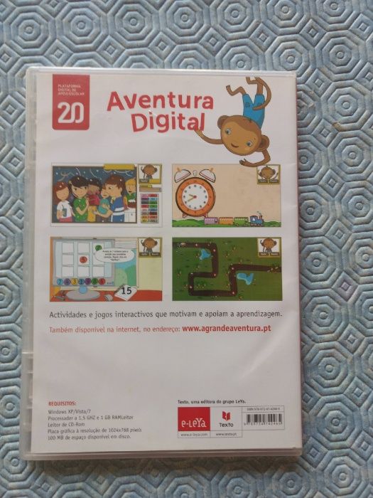 DVD A aventura Digital 3º ano - Matemática