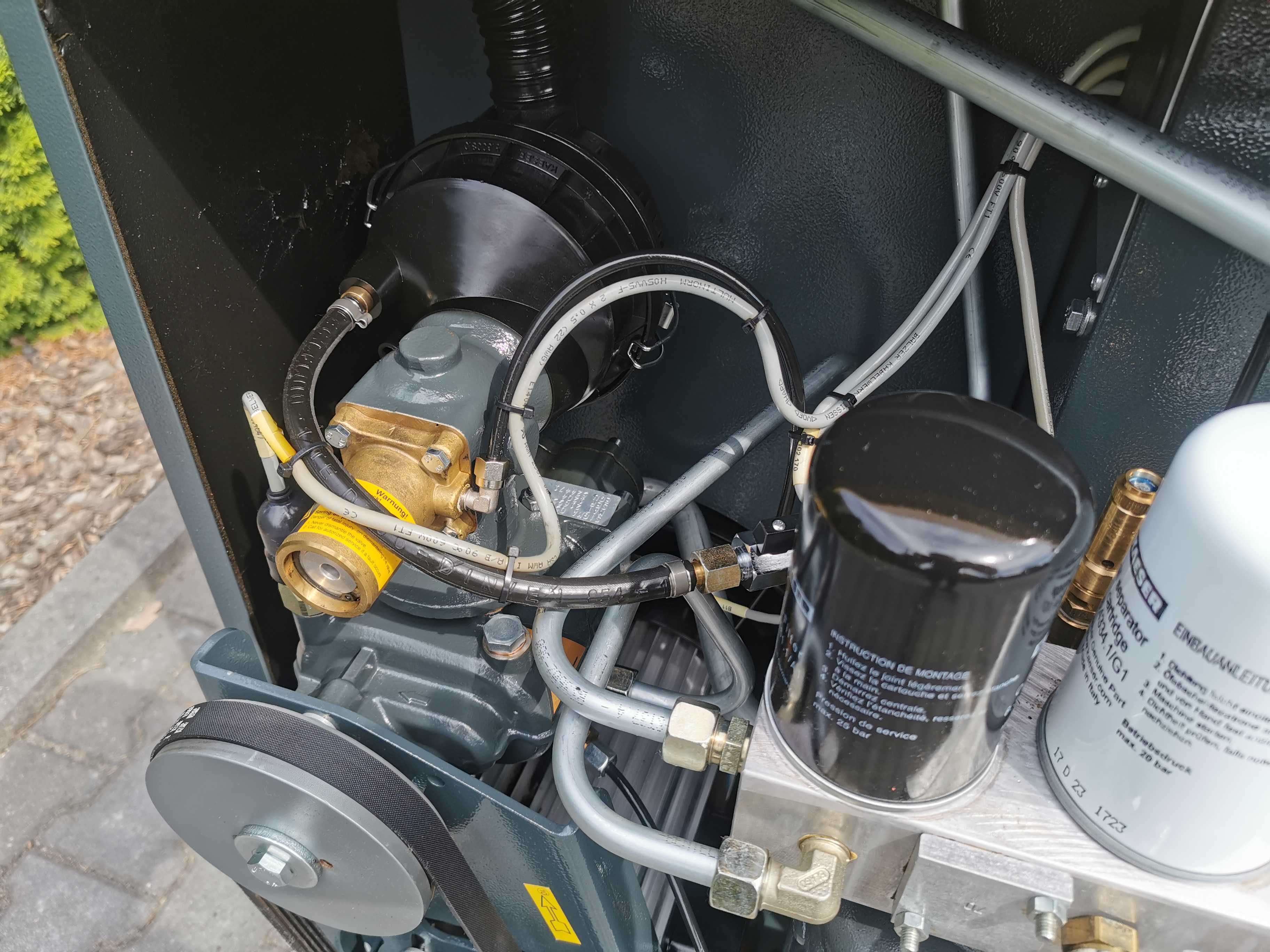 Kompresor śrubowy 4kw KAESER SX6  500l/min  11 BAR Sprężarka śrubowa