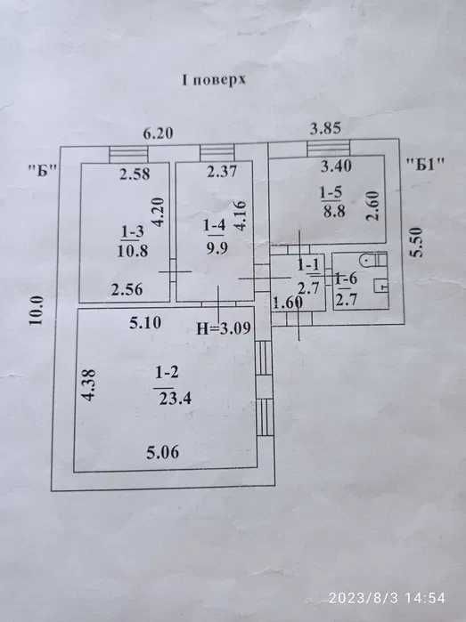 (13) Продам будинок 57 м², р-н Слободка