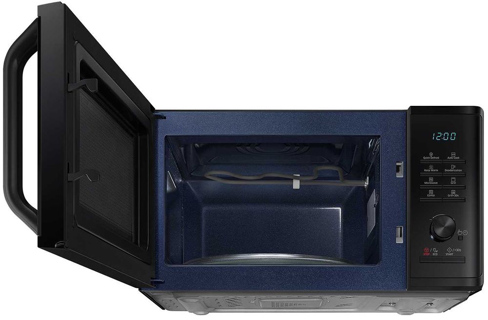 Mikrofalówka Samsung MG23K3515AK – grill, 23L, czarna, stan bdb