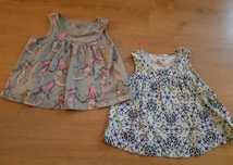 Bluzeczki GAP 2 szt. 9-12 m-cy