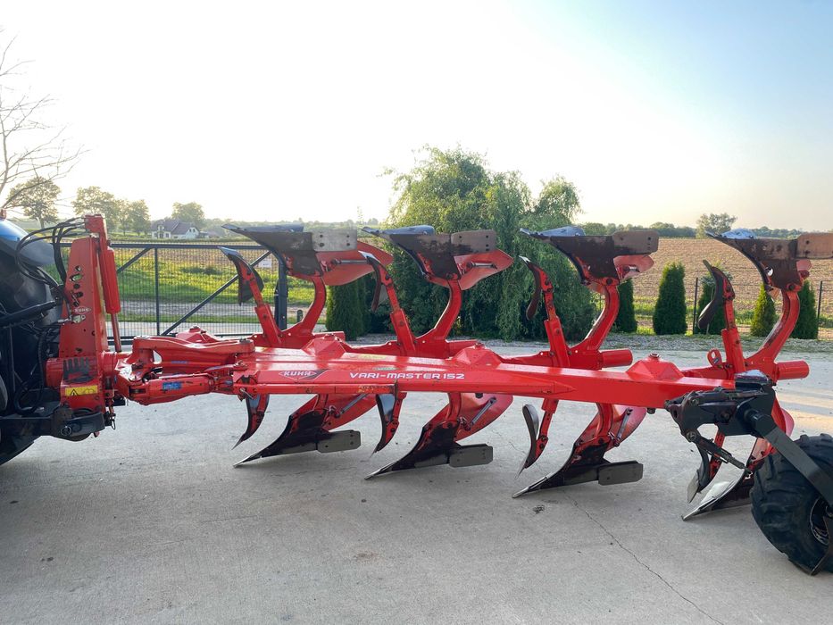 PŁUG KUHN VARI-MASTER 152 Vario Liniowanie lemken kverneland rabewerk