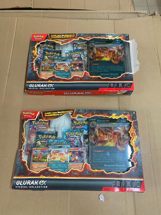 Pokemon Glurak Ex Karty Booster Box