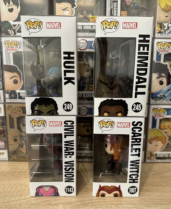 Funko Pop Фанко Поп Халк Вижн Хеймдалл Марвел Marvel