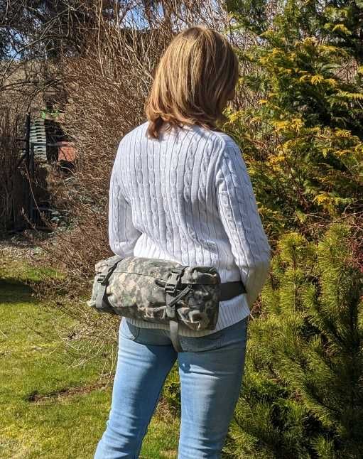 US Армія США Сумка Поясна Multicam Waist Pack MOLLE OCP Cordura Combat