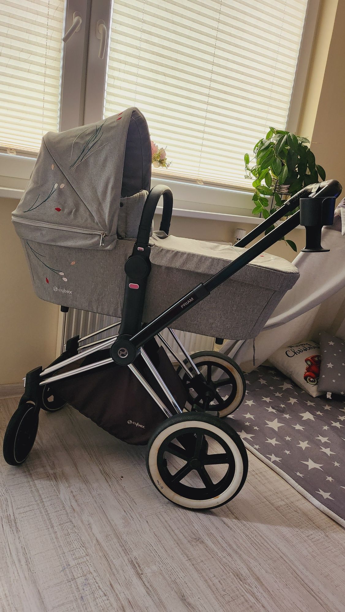 Wózek CYBEX PRIAM szary ryba