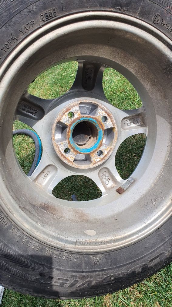 Felgi aluminiowe 4x100 honda civic opony 175/70 R13