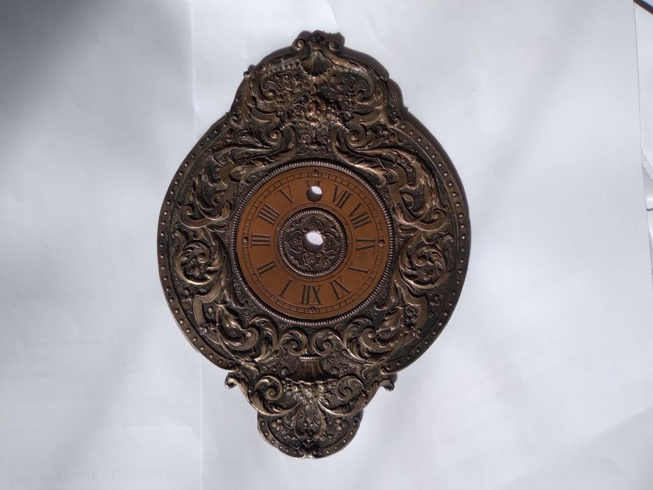 Tarcza zegara barokowego A. Jagemann Munchen. 19 wiek.
