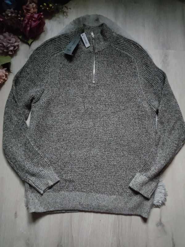 Nowy sweter męski George XL kardigan elegancki prezent
