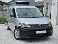 Volkswagen Caddy Długi/Long L2H1 Chłodnia SalonPolska  Wersja DŁUGA \ LONG Chłodnia Podł. 230V FULL LED SalonPL FV 74tyś km