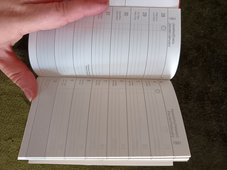 Agenda 1991 caixa geral d