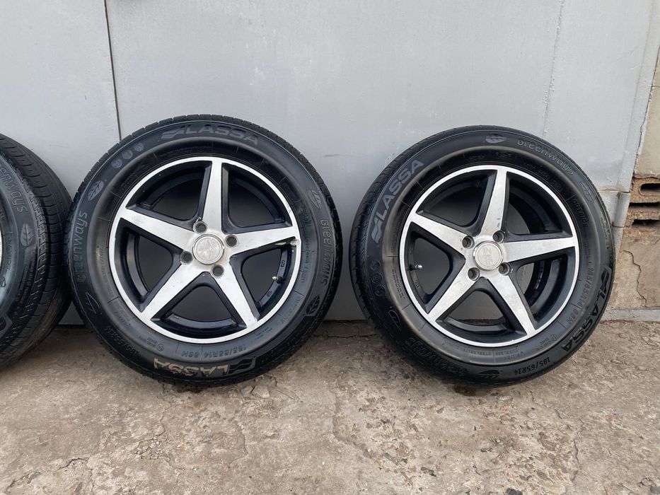 Титаны ZW с летней резиной 185/65 R14 4:100 2021 рік