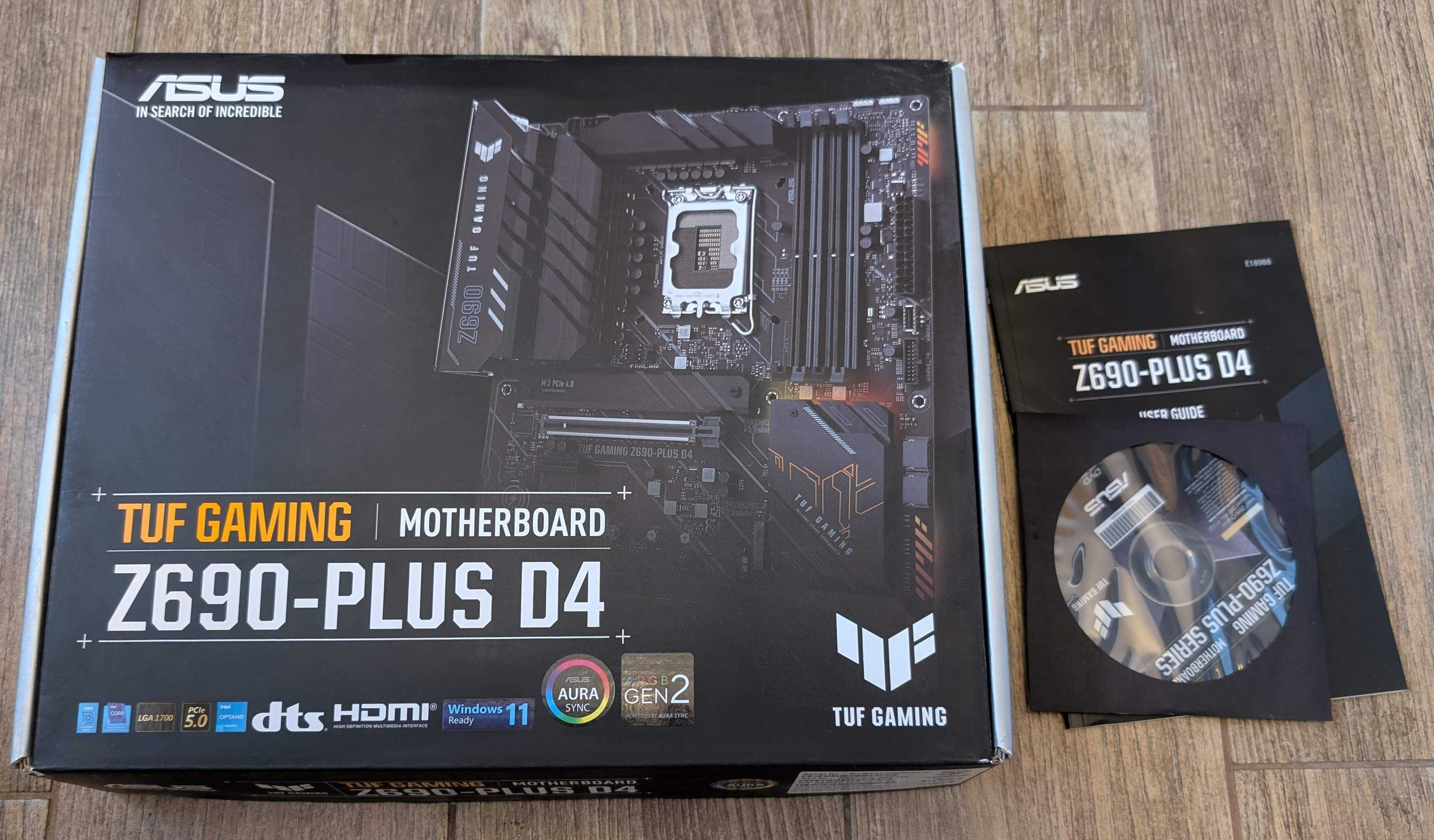 Z690-PLUS D4+i9-12900K+RAM 2X16Gb+ssd 2TB M2+Windows 11 pro